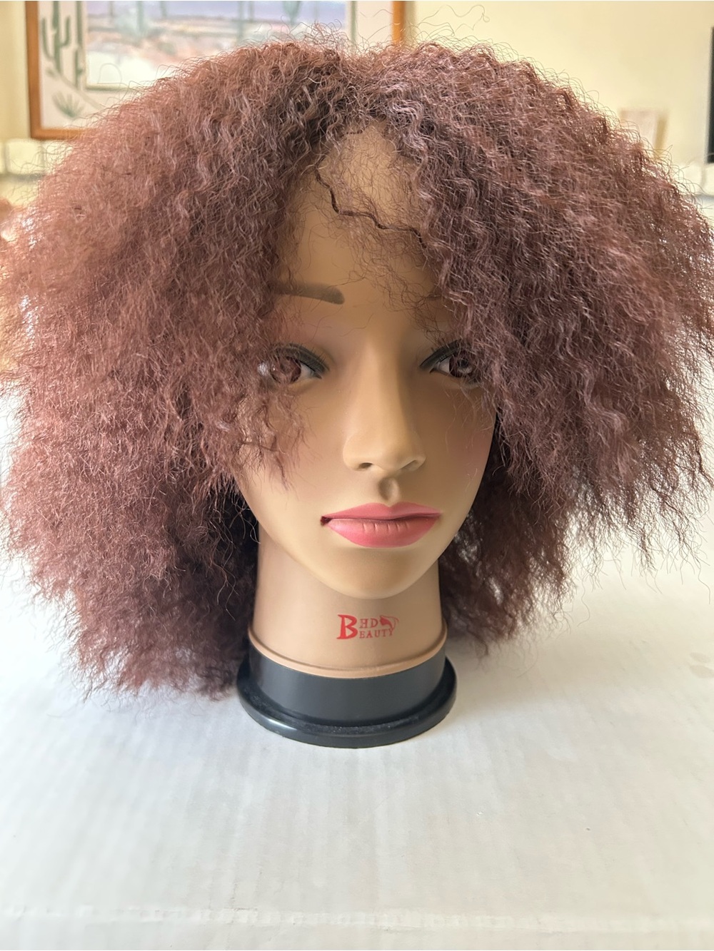 Brown Wavy Synthetic Hair Wig - Unbranded - Picture 2 of 16